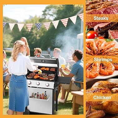 best-3-burner-gas-grills-under-200